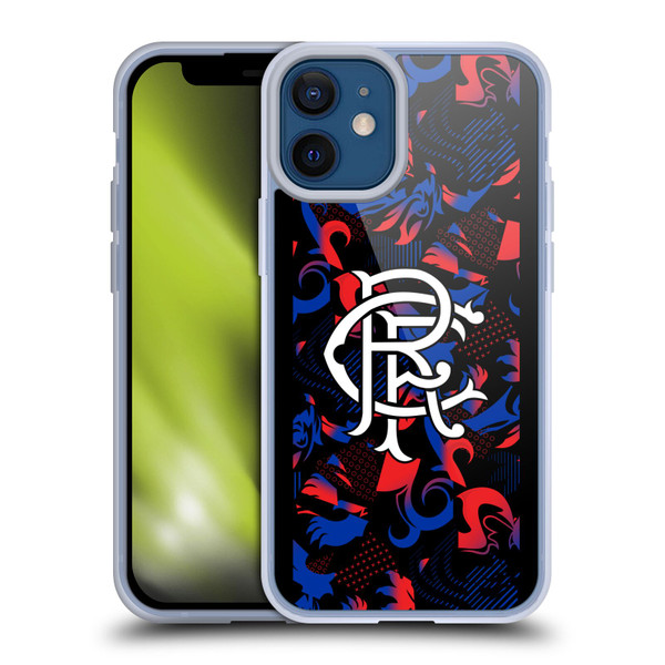 Rangers FC 2024/25 Kit Third Soft Gel Case for Apple iPhone 12 Mini & MagSafe