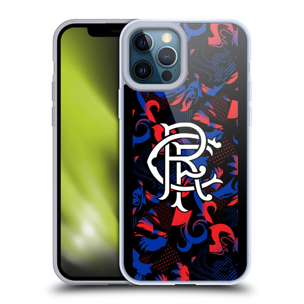 Rangers FC 2024/25 Kit Third Soft Gel Case for Apple iPhone 12 Pro Max & MagSafe