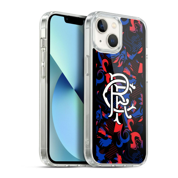 Rangers FC 2024/25 Kit Third Soft Gel Case for Apple iPhone 13