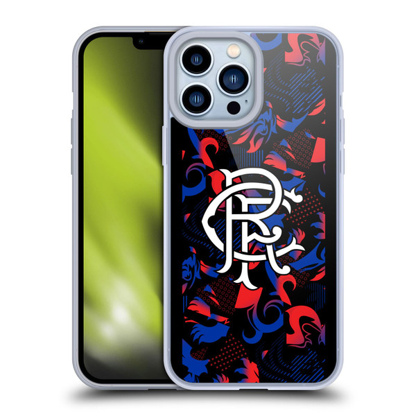 Rangers FC 2024/25 Kit Third Soft Gel Case for Apple iPhone 13 Pro Max
