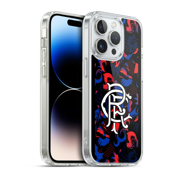 Rangers FC 2024/25 Kit Third Soft Gel Case for Apple iPhone 13 Pro & MagSafe
