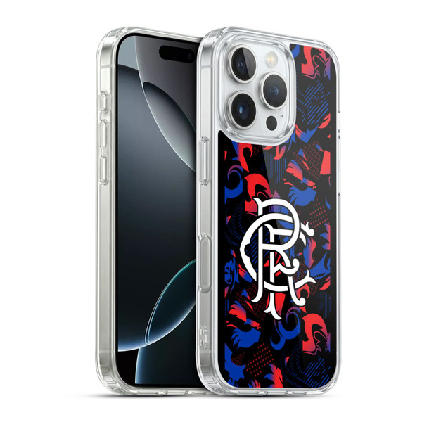 Rangers FC 2024/25 Kit Third Soft Gel Case for Apple iPhone 16 Pro & MagSafe