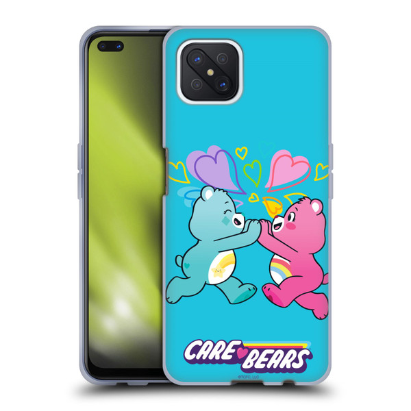 Care Bears Characters Funshine, Cheer And Grumpy Group 2 Soft Gel Case for OPPO Reno4 Z 5G