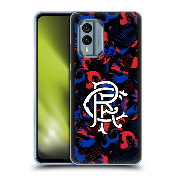 Rangers FC 2024/25 Kit Third Soft Gel Case for Nokia X30
