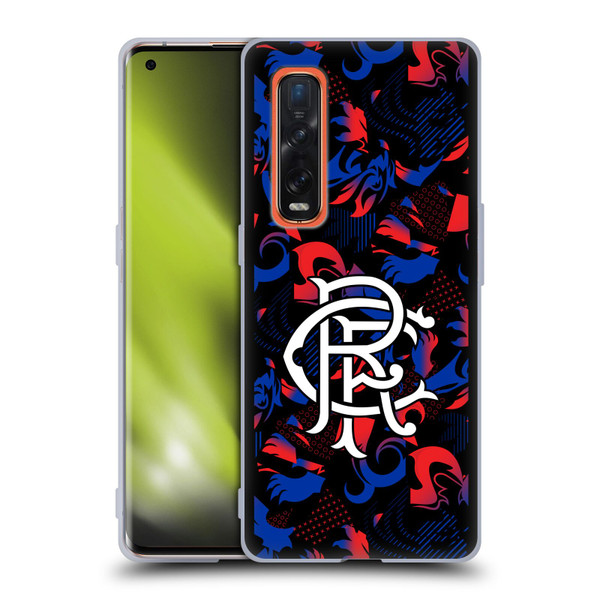 Rangers FC 2024/25 Kit Third Soft Gel Case for OPPO Find X2 Pro 5G