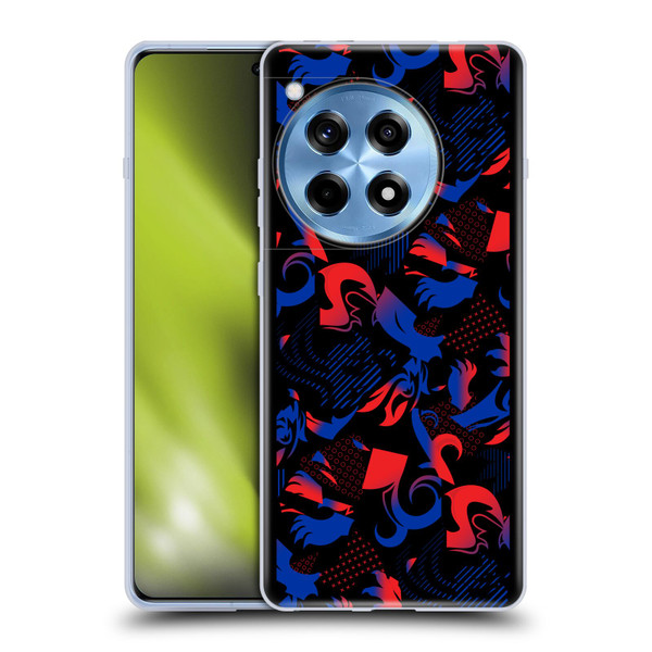 Rangers FC 2024/25 Kit Third Pattern Soft Gel Case for OnePlus 12R