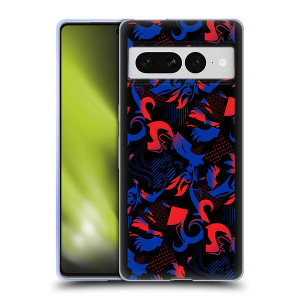 Rangers FC 2024/25 Kit Third Pattern Soft Gel Case for Google Pixel 7 Pro