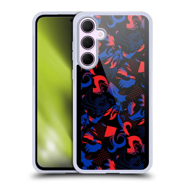 Rangers FC 2024/25 Kit Third Pattern Soft Gel Case for Samsung Galaxy A35 5G