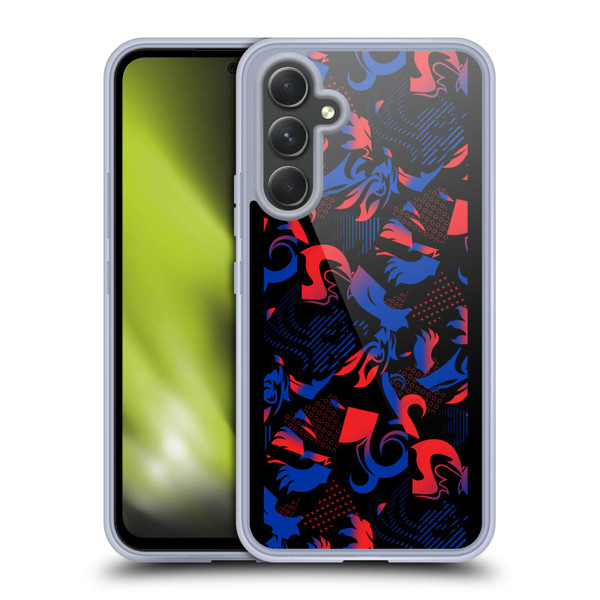 Rangers FC 2024/25 Kit Third Pattern Soft Gel Case for Samsung Galaxy A54 5G