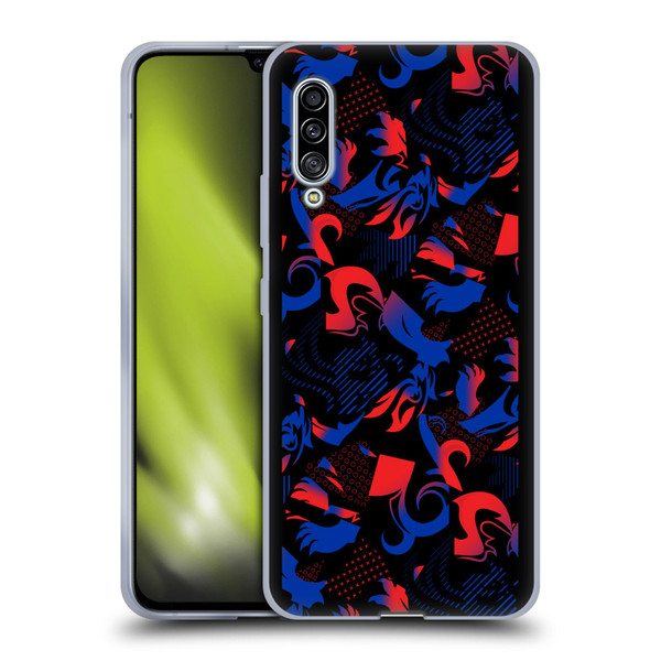 Rangers FC 2024/25 Kit Third Pattern Soft Gel Case for Samsung Galaxy A90 5G (2019)