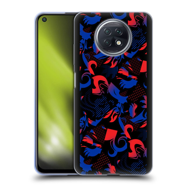 Rangers FC 2024/25 Kit Third Pattern Soft Gel Case for Xiaomi Redmi Note 9T 5G