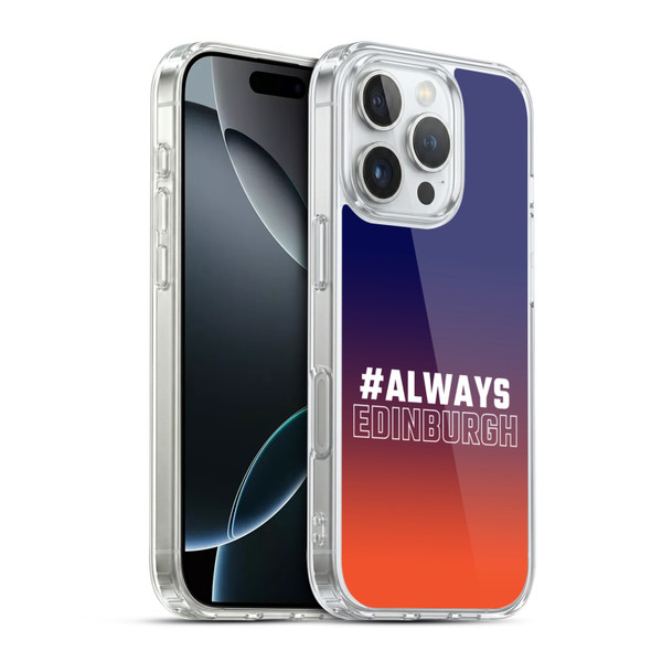 Edinburgh Rugby Logo 2 Gradient Edinburgh Soft Gel Case for Apple iPhone 16 Pro & MagSafe