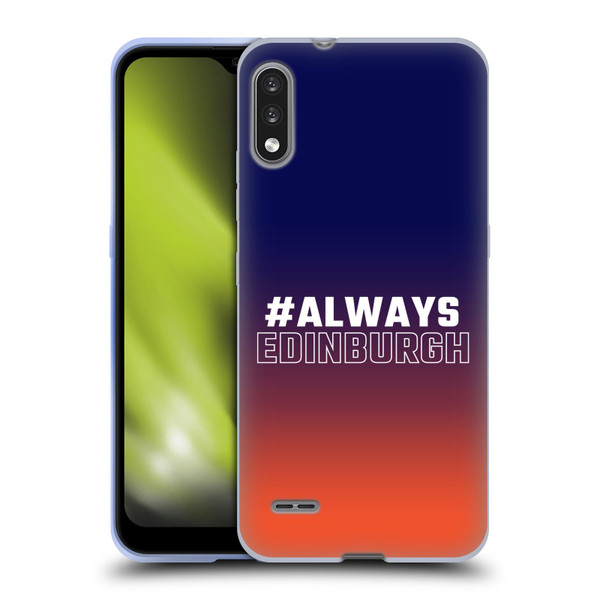 Edinburgh Rugby Logo 2 Gradient Edinburgh Soft Gel Case for LG K22