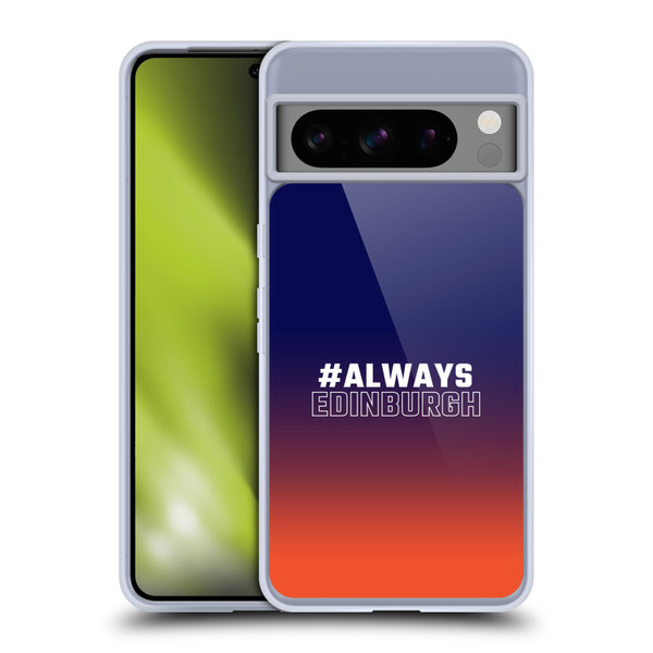 Edinburgh Rugby Logo 2 Gradient Edinburgh Soft Gel Case for Google Pixel 8 Pro