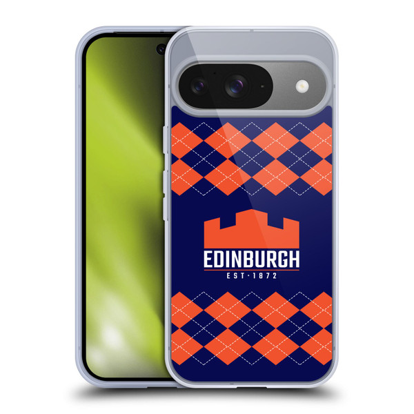 Edinburgh Rugby Logo 2 Argyle Soft Gel Case for Google Pixel 9 / Pixel 9 Pro