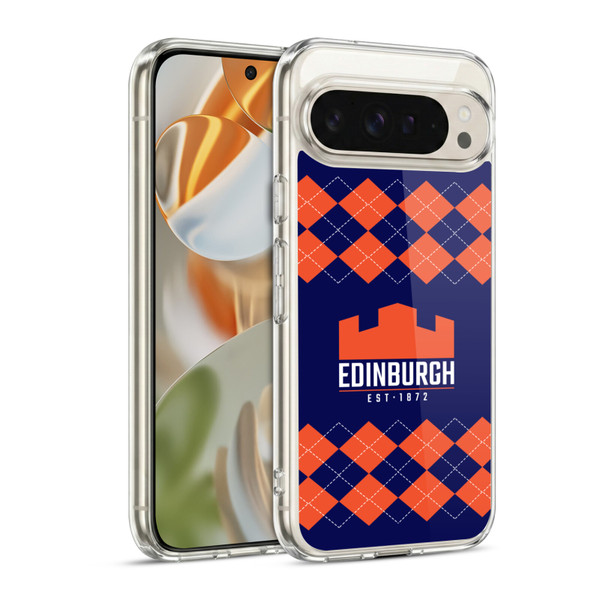Edinburgh Rugby Logo 2 Argyle Soft Gel Case for Google Pixel 9 / Pixel 9 Pro
