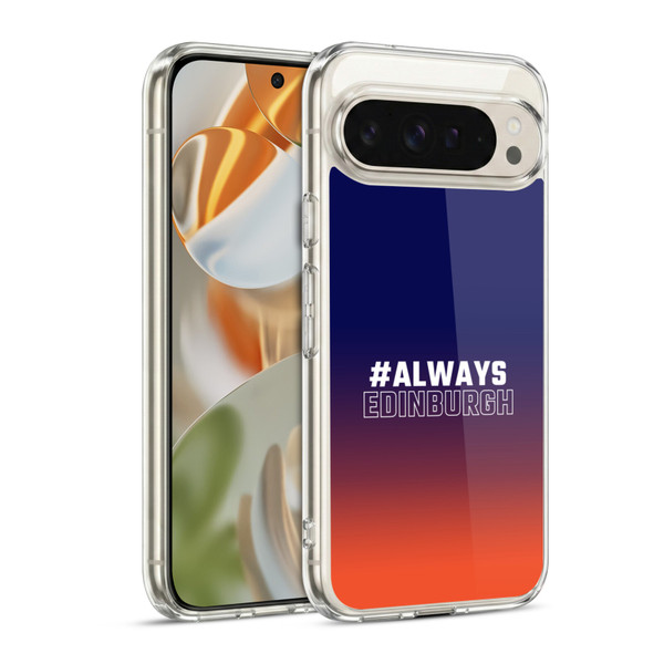 Edinburgh Rugby Logo 2 Gradient Edinburgh Soft Gel Case for Google Pixel 9 / Pixel 9 Pro