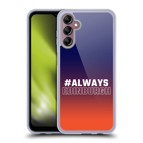 Edinburgh Rugby Logo 2 Gradient Edinburgh Soft Gel Case for Samsung Galaxy A14 5G