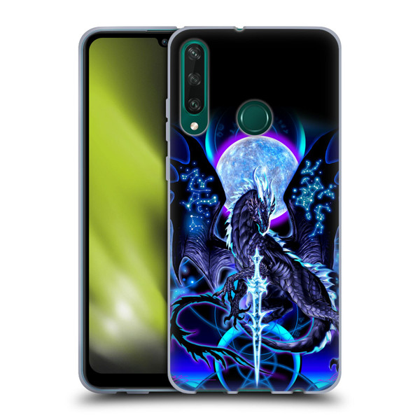 Ruth Thompson Art Dragon, Sword & Constellations Soft Gel Case for Huawei Y6p