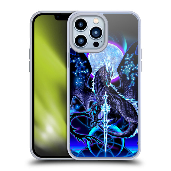 Ruth Thompson Art Dragon, Sword & Constellations Soft Gel Case for Apple iPhone 13 Pro Max