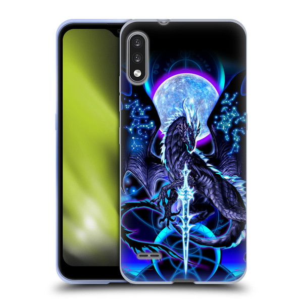Ruth Thompson Art Dragon, Sword & Constellations Soft Gel Case for LG K22
