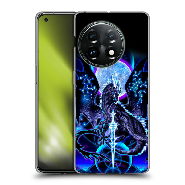 Ruth Thompson Art Dragon, Sword & Constellations Soft Gel Case for OnePlus 11 5G