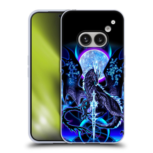 Ruth Thompson Art Dragon, Sword & Constellations Soft Gel Case for Nothing Phone (2a)