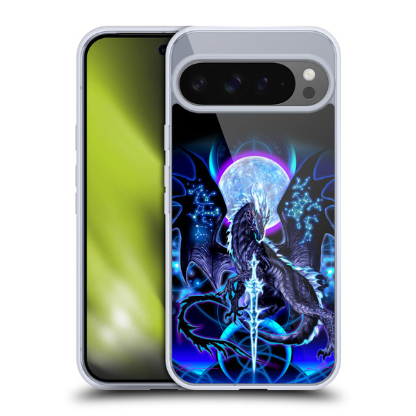 Ruth Thompson Art Dragon, Sword & Constellations Soft Gel Case for Google Pixel 9 Pro XL