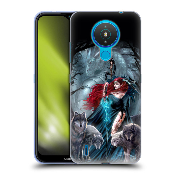 Ruth Thompson Art Scorpio With Wolves And Dragon Soft Gel Case for Nokia 1.4