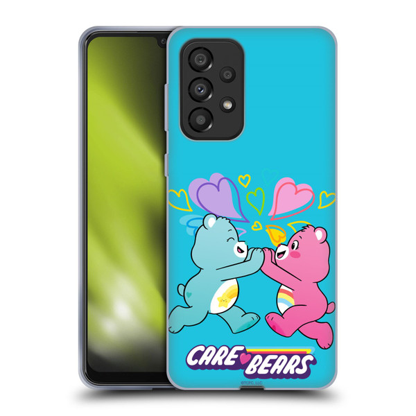 Care Bears Characters Funshine, Cheer And Grumpy Group 2 Soft Gel Case for Samsung Galaxy A33 5G (2022)