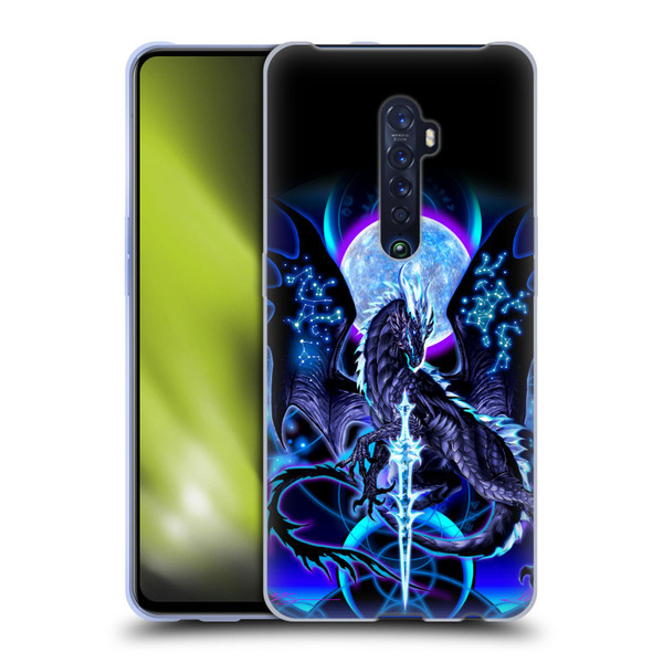 Ruth Thompson Art Dragon, Sword & Constellations Soft Gel Case for OPPO Reno 2