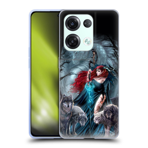 Ruth Thompson Art Scorpio With Wolves And Dragon Soft Gel Case for OPPO Reno8 Pro