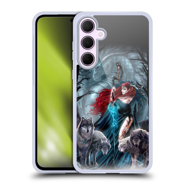 Ruth Thompson Art Scorpio With Wolves And Dragon Soft Gel Case for Samsung Galaxy A35 5G