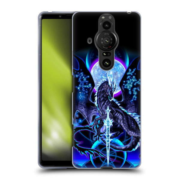 Ruth Thompson Art Dragon, Sword & Constellations Soft Gel Case for Sony Xperia Pro-I