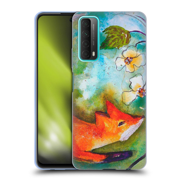 Wyanne Animals Fox In The Round Soft Gel Case for Huawei P Smart (2021)