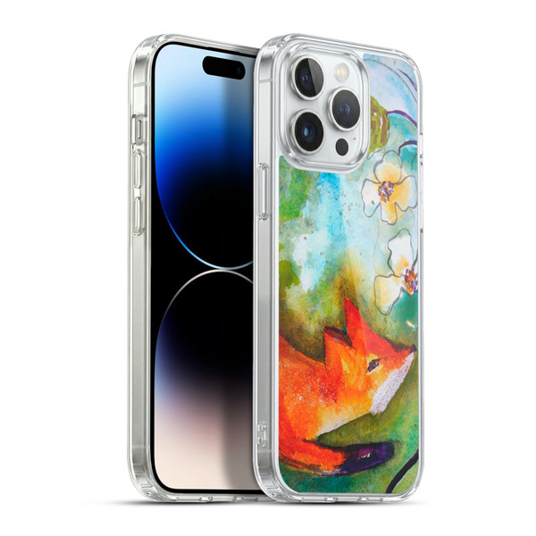 Wyanne Animals Fox In The Round Soft Gel Case for Apple iPhone 13 Pro Max & MagSafe