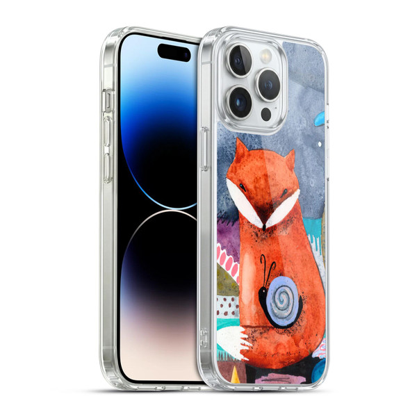 Wyanne Animals Nighty Nite Fox Soft Gel Case for Apple iPhone 14 Pro Max & MagSafe