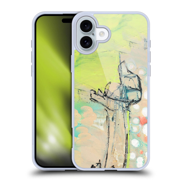 Wyanne Animals Dachshund Soft Gel Case for Apple iPhone 16 Plus