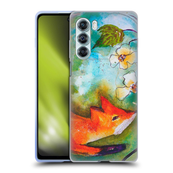 Wyanne Animals Fox In The Round Soft Gel Case for Motorola Edge S30 / Moto G200 5G