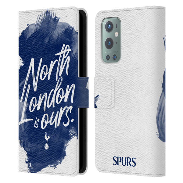 Tottenham Hotspur F.C. Badge North London Is Ours Leather Book Wallet Case Cover For OnePlus 9