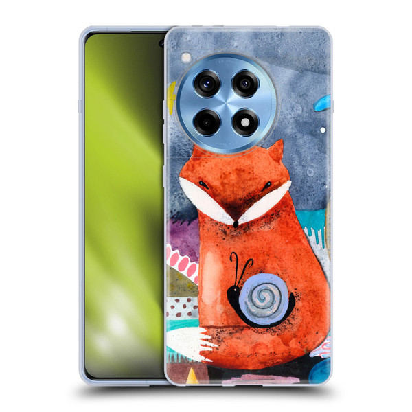 Wyanne Animals Nighty Nite Fox Soft Gel Case for OnePlus 12R