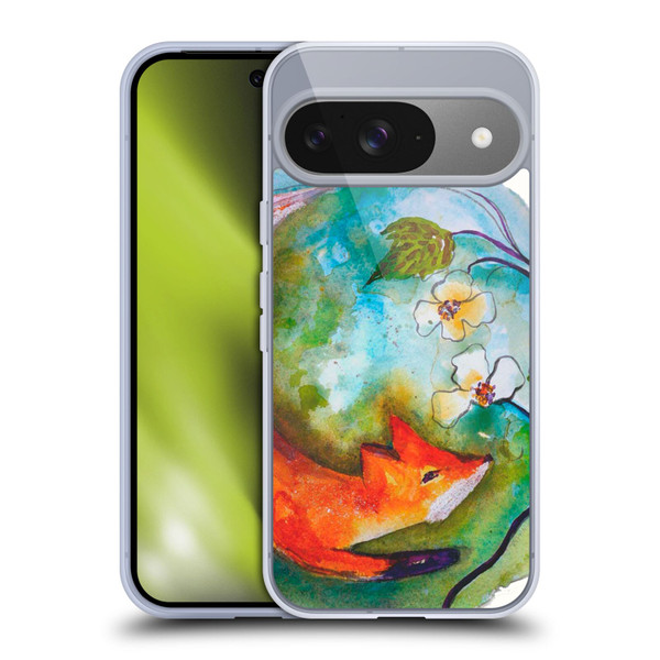 Wyanne Animals Fox In The Round Soft Gel Case for Google Pixel 9 / Pixel 9 Pro