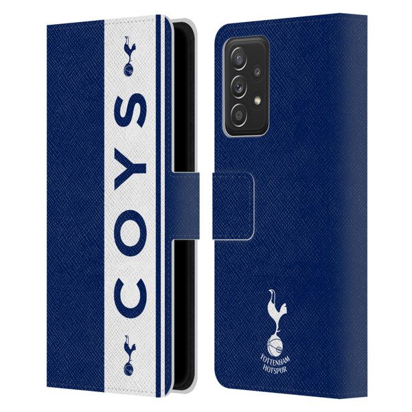 Tottenham Hotspur F.C. Badge COYS Leather Book Wallet Case Cover For Samsung Galaxy A53 5G (2022)