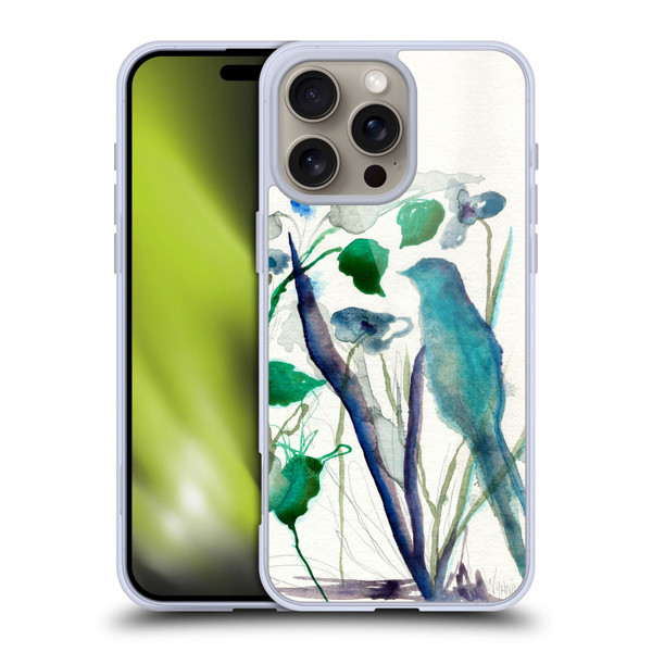 Wyanne Birds Watercolour Bird Soft Gel Case for Apple iPhone 16 Pro Max