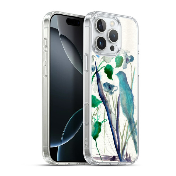 Wyanne Birds Watercolour Bird Soft Gel Case for Apple iPhone 16 Pro Max & MagSafe