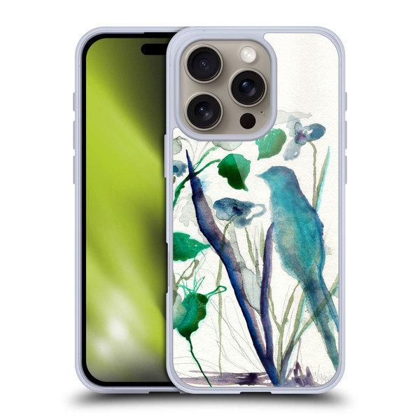 Wyanne Birds Watercolour Bird Soft Gel Case for Apple iPhone 16 Pro