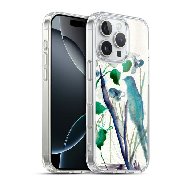 Wyanne Birds Watercolour Bird Soft Gel Case for Apple iPhone 16 Pro & MagSafe