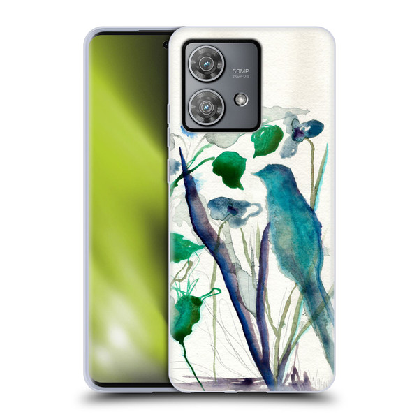 Wyanne Birds Watercolour Bird Soft Gel Case for Motorola Edge 40 Neo 5G