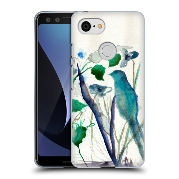 Wyanne Birds Watercolour Bird Soft Gel Case for Google Pixel 3