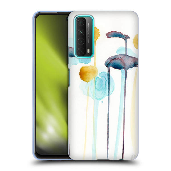 Wyanne Nature Botanical Watercolour Soft Gel Case for Huawei P Smart (2021)